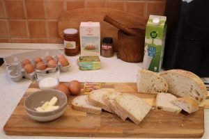 French Toast Vorbereitung