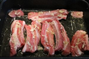 Gebackene Schweinerippen