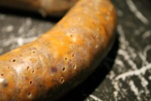 Leberwurst braten