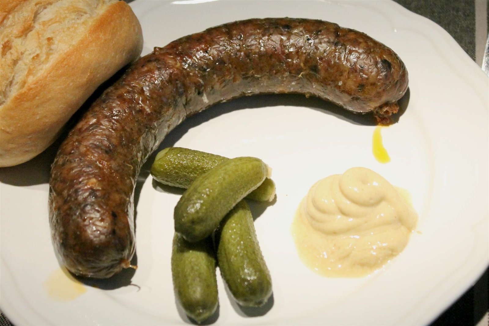Leberwurst braten