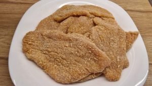 panierte Putenbrustschnitzel