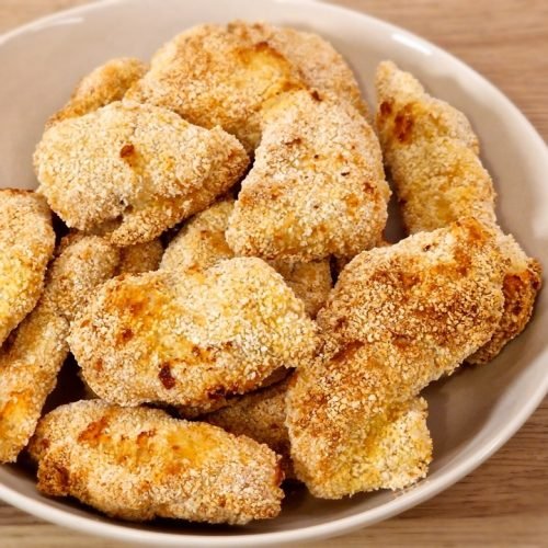 Parmesan HähnchenNuggets in der Heißluftfritteuse Würziges Gulasch