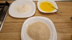 Putenbrust panieren für-die Heißluftfritteuse