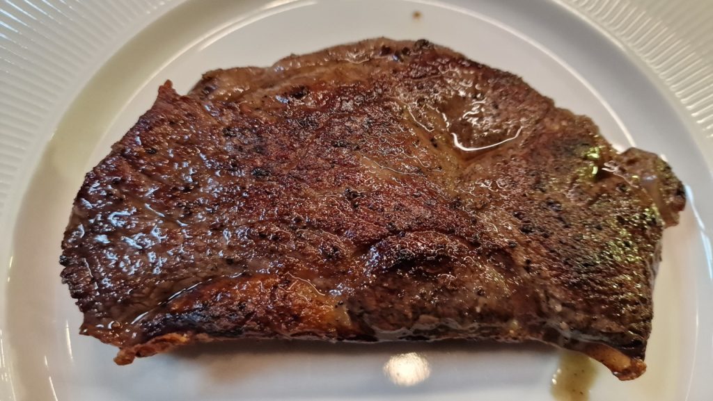 Rindersteak ruhen lassen